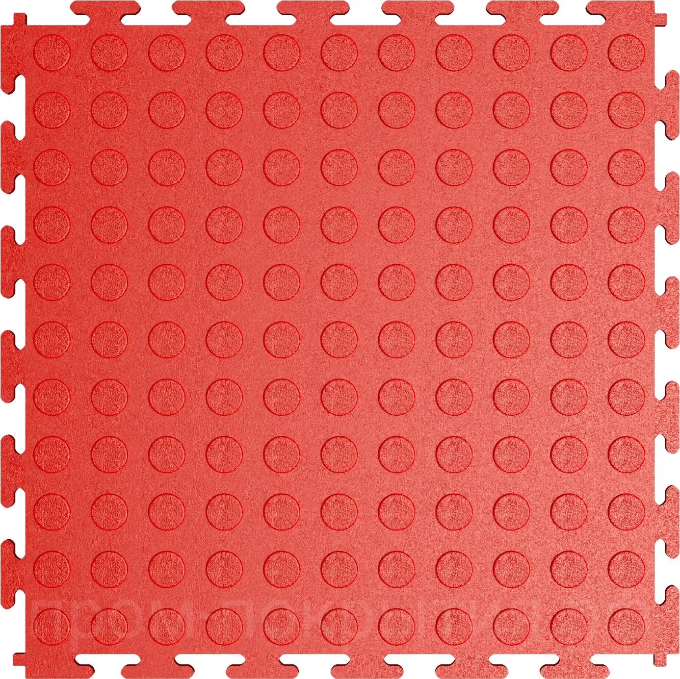 Плитка 250×250 монетка красная